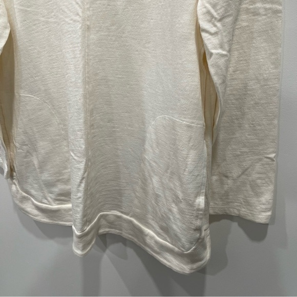 J. Jill V-Neck Long Sleeve Tunic Top Cotton Blend XL - Picture 4 of 11